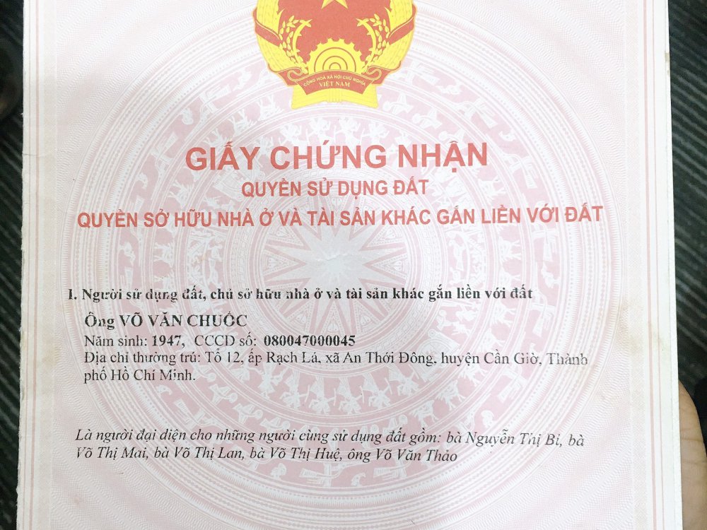 1859m2 đất MT view sông tại Cần Giờ. 4,1 tỷ